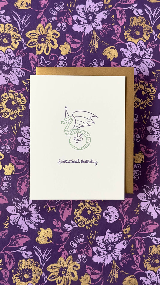 Birthday Greeting Card ~ Fantastical Birthday