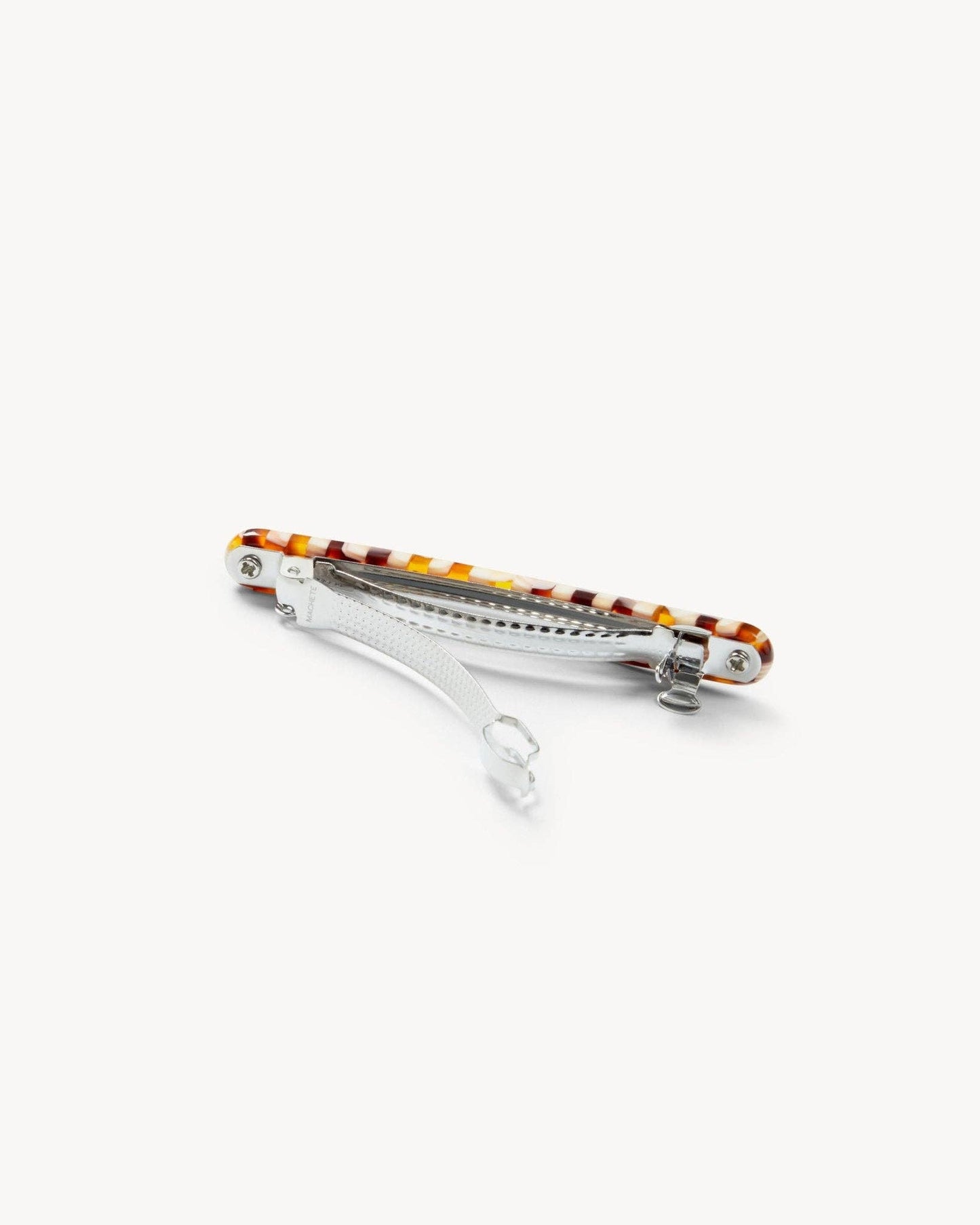 Midi Paris Barrette ~ Tortoise Checker