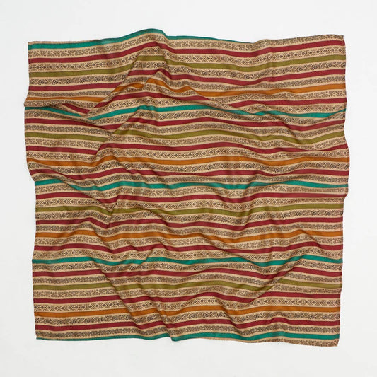 Vintage Silk Square ~ The 90s