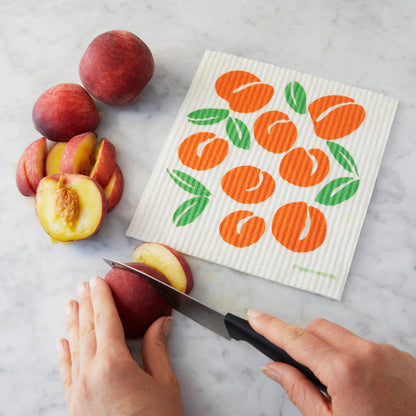 Swedish Dishcloth ~ Peaches