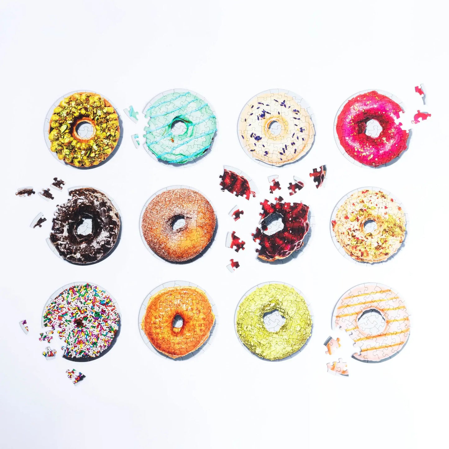 Puzzle (12 Minis) ~ Dozen Donuts