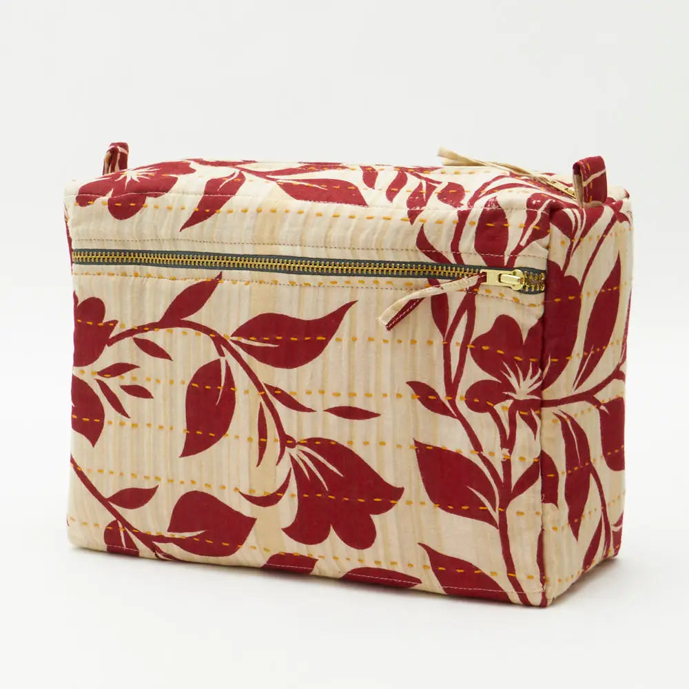 Large Toiletry Bag ~ Red Vines
