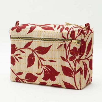 Large Toiletry Bag ~ Red Vines