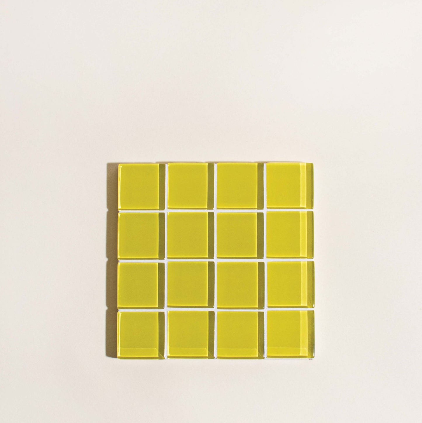 Glass Tile Coaster ~ It's Dandelion