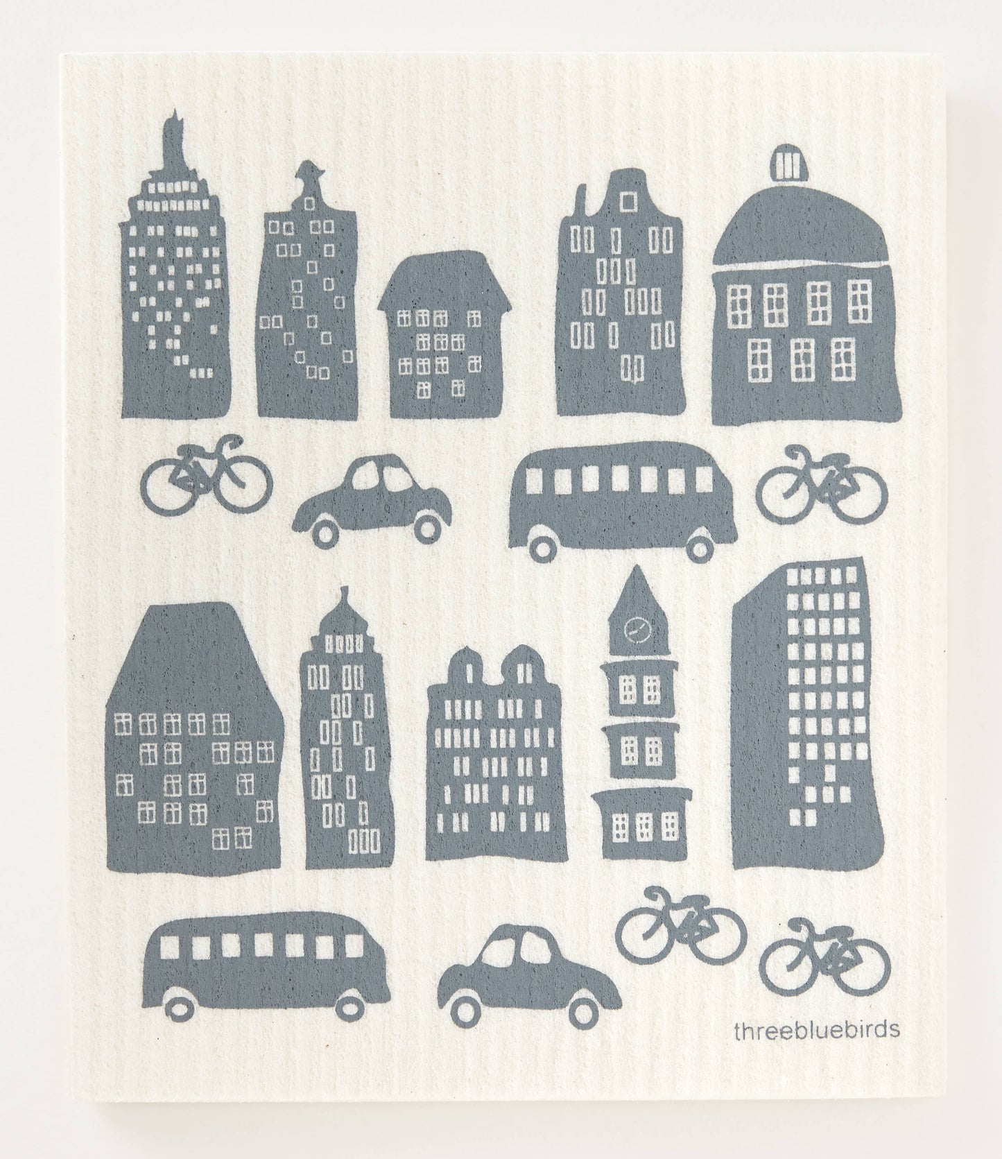 Swedish Dishcloth ~ City Life