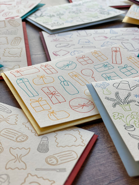 Blank Note Card ~ Presents!