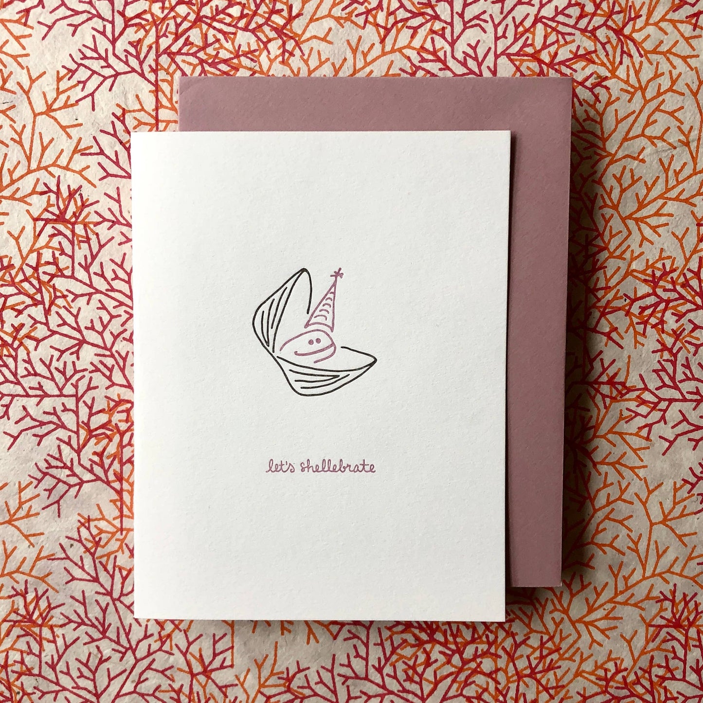 Celebratory Greeting Card ~ Let's Shellebrate
