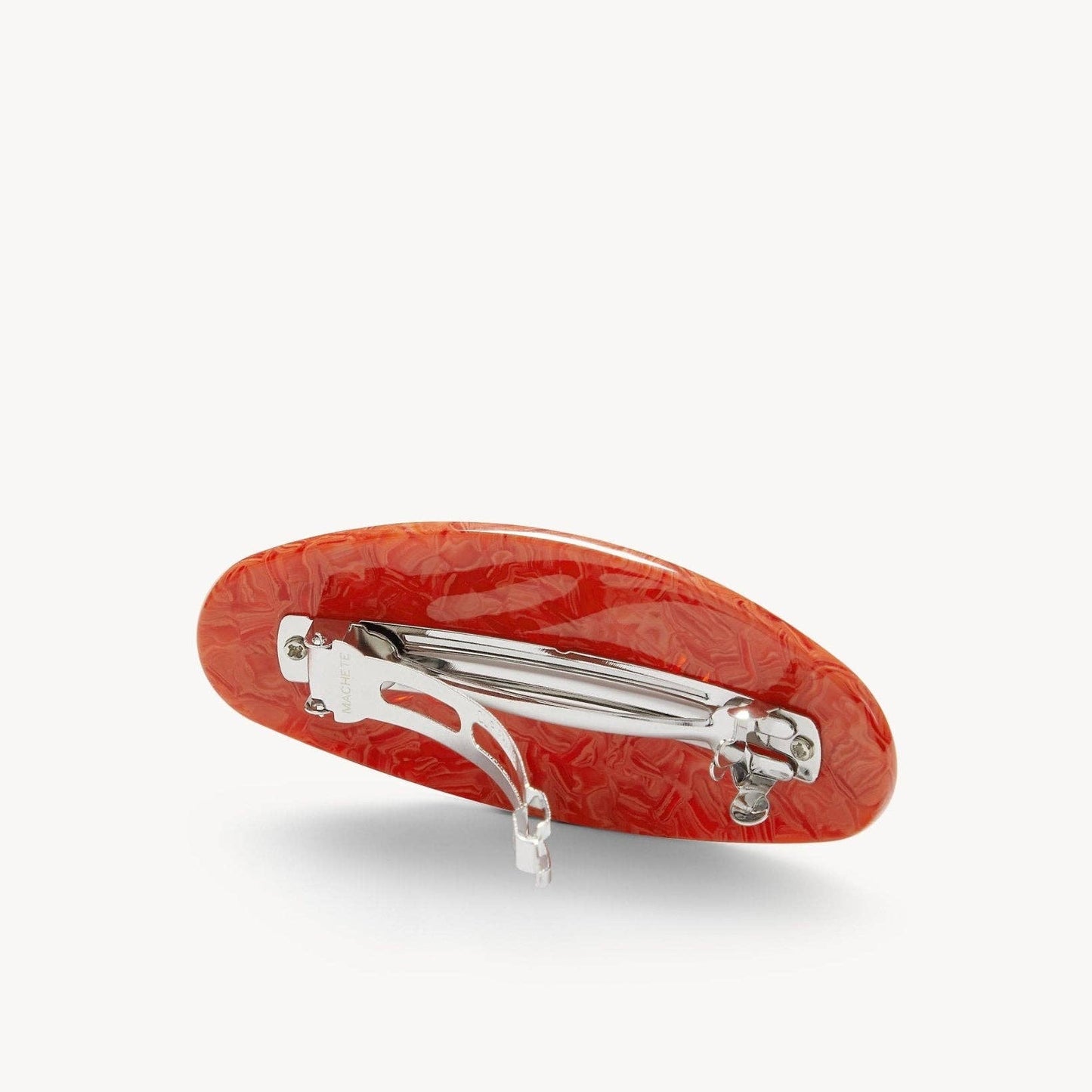Jumbo Oval Barrette ~ Poppy
