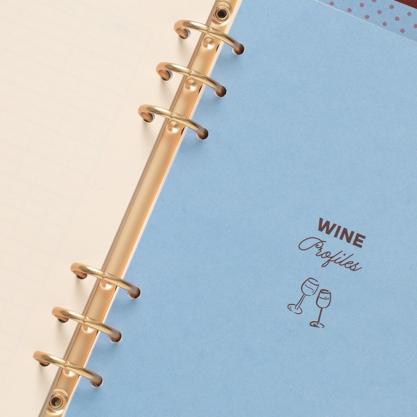 Wine Binder-Folio ~ Vino
