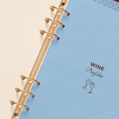 Wine Binder-Folio ~ Vino