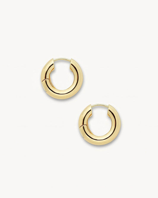 Chunky Hoops ~ Gold