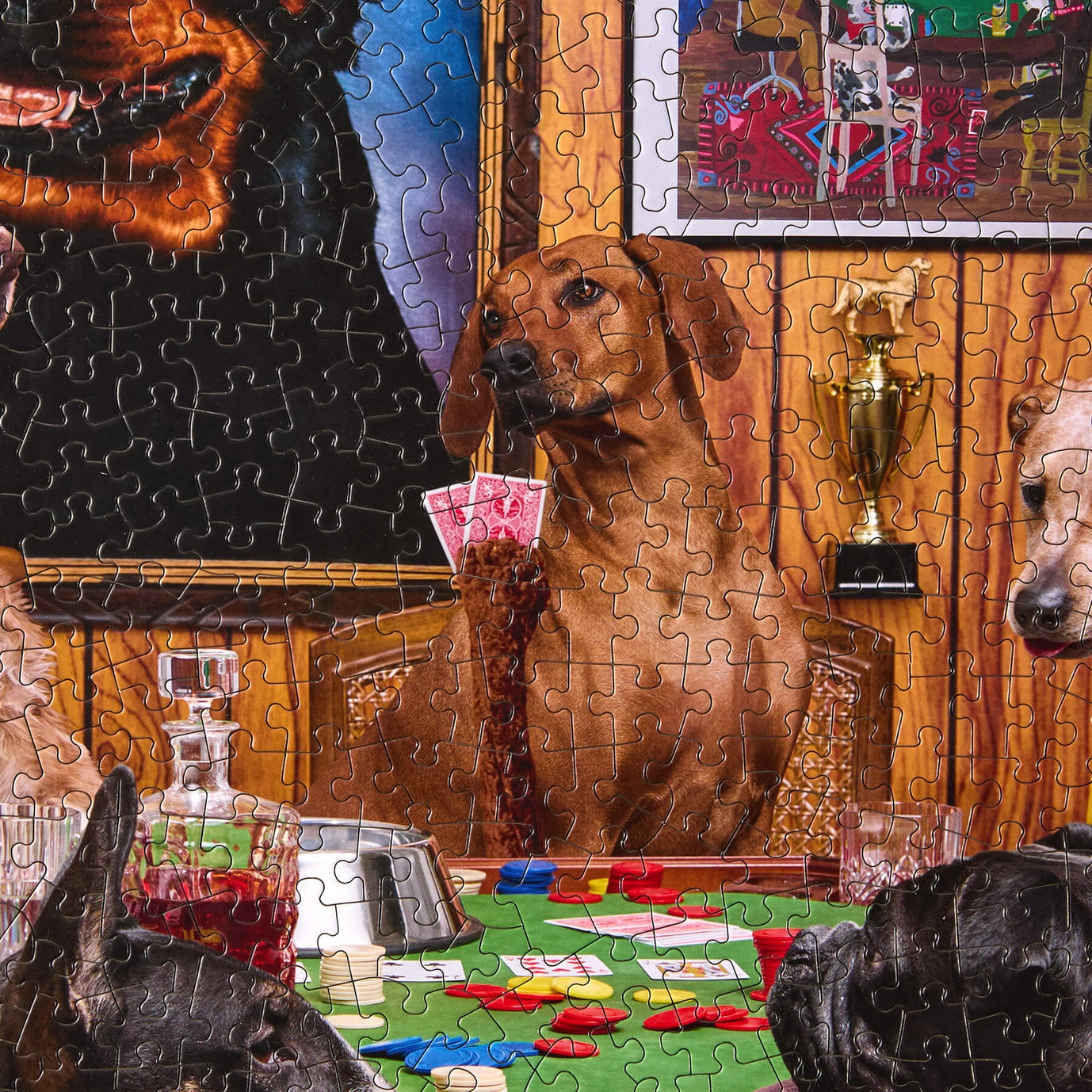Puzzle (1000 Pieces) ~ Poker Dogs