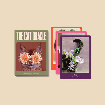 The Cat Oracle: 33 Card Deck & Guidebook 