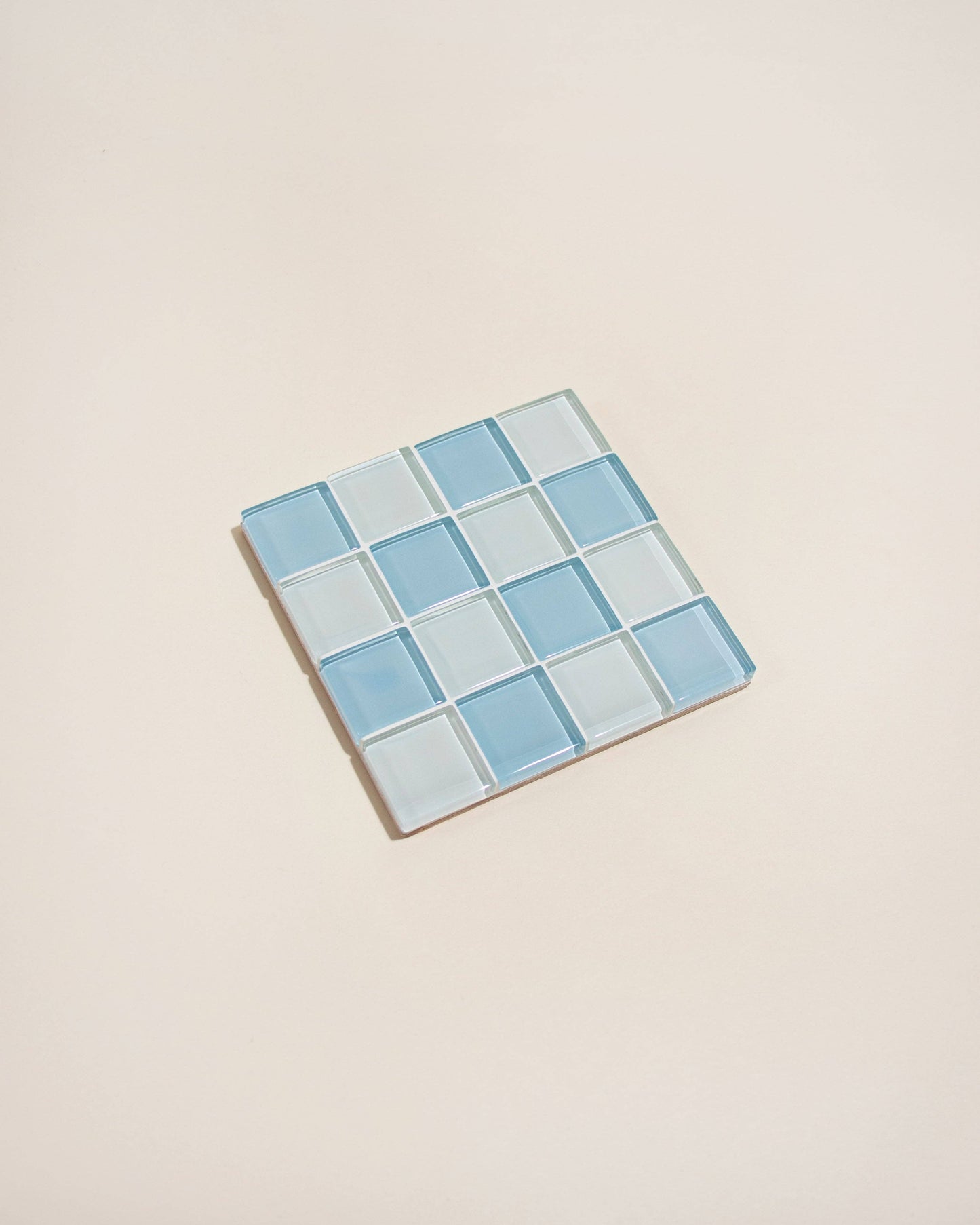 Glass Tile Coaster~ Coconut Crunch Milk Chocolate