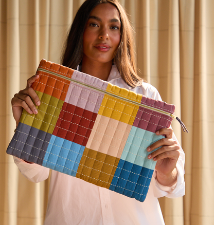 Checkered Laptop Sleeve ~ Mosaic