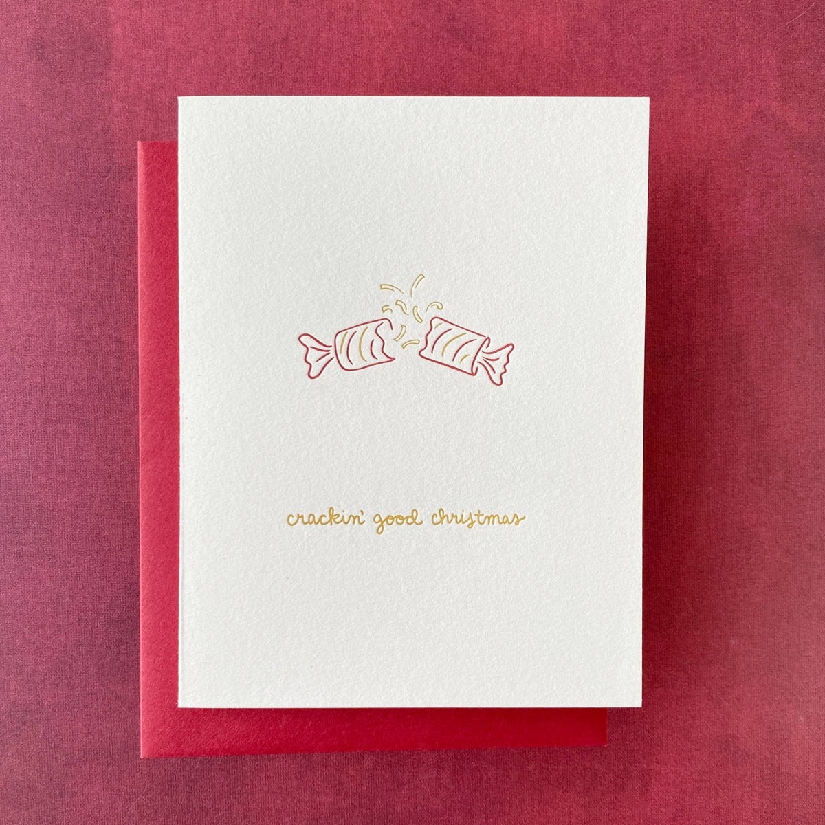 Holiday Greeting Card ~ Crackin' Good Christmas