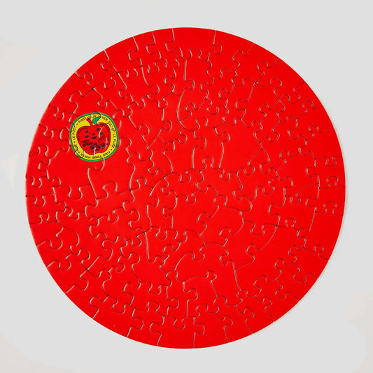 Round Puzzle (81 Pieces) ~ Flat Apple