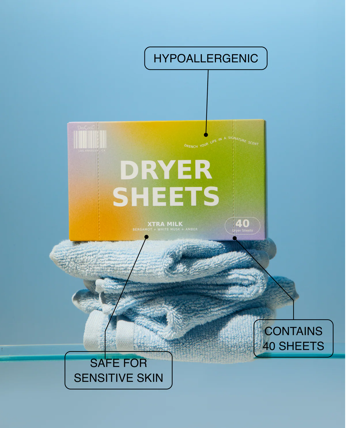 Dryer Sheets ~ Xtra Milk