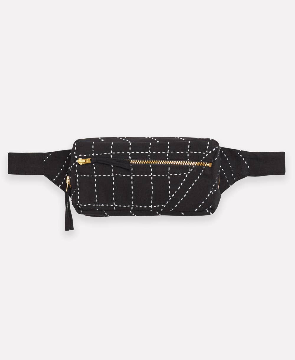 Embroidered Belt Bag