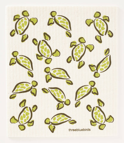Swedish Dishcloth ~ Turtles