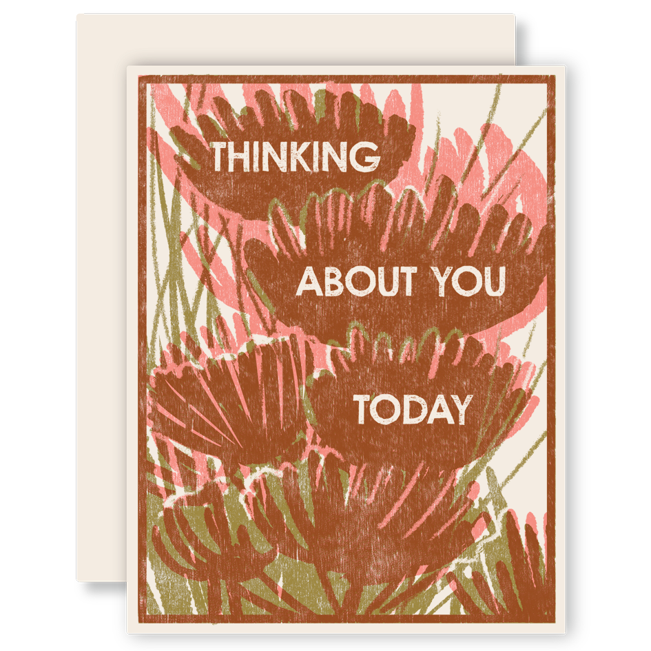 Sympathy Greeting Card ~ Thinking About You Today