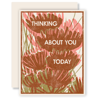 Sympathy Greeting Card ~ Thinking About You Today