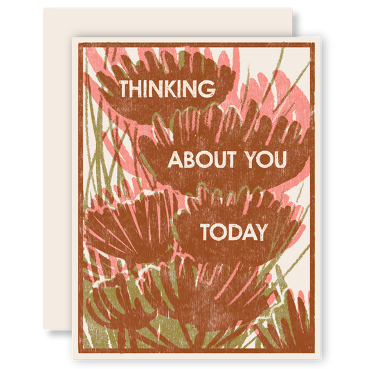Sympathy Greeting Card ~ Thinking About You Today