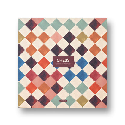 Wooden Chess Set ~ Midnight Mosaic