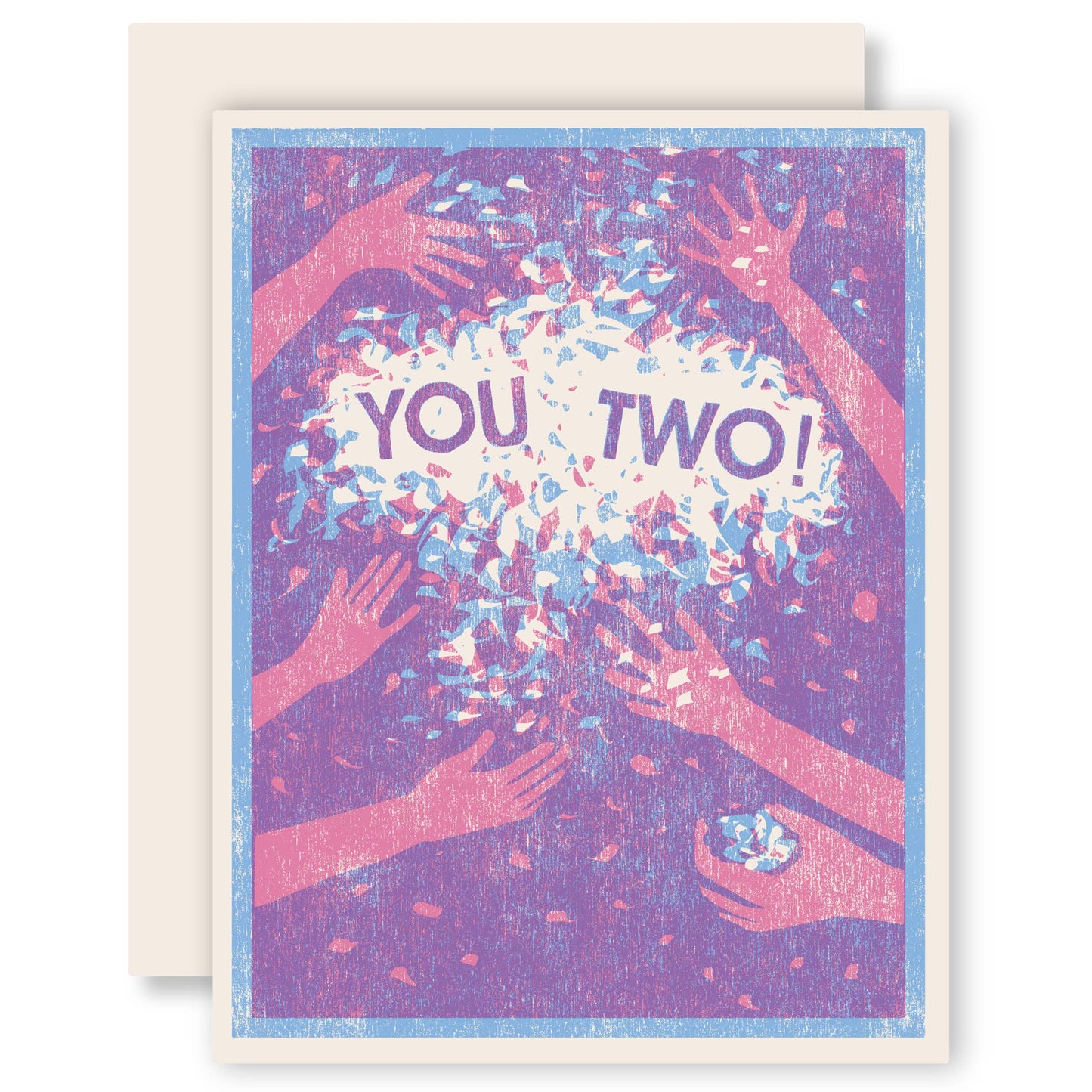 Celebratory Greeting Card ~ You Two!