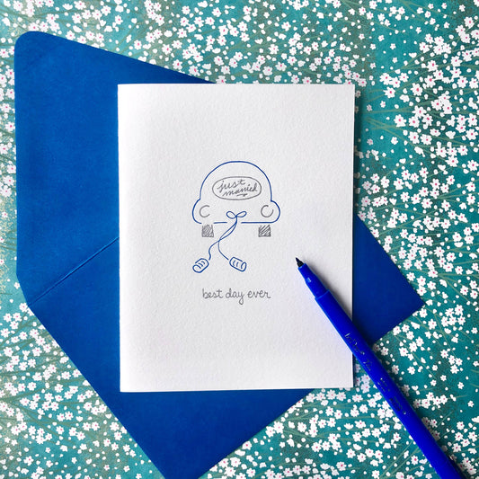 Wedding Greeting Card ~ Best Day Ever