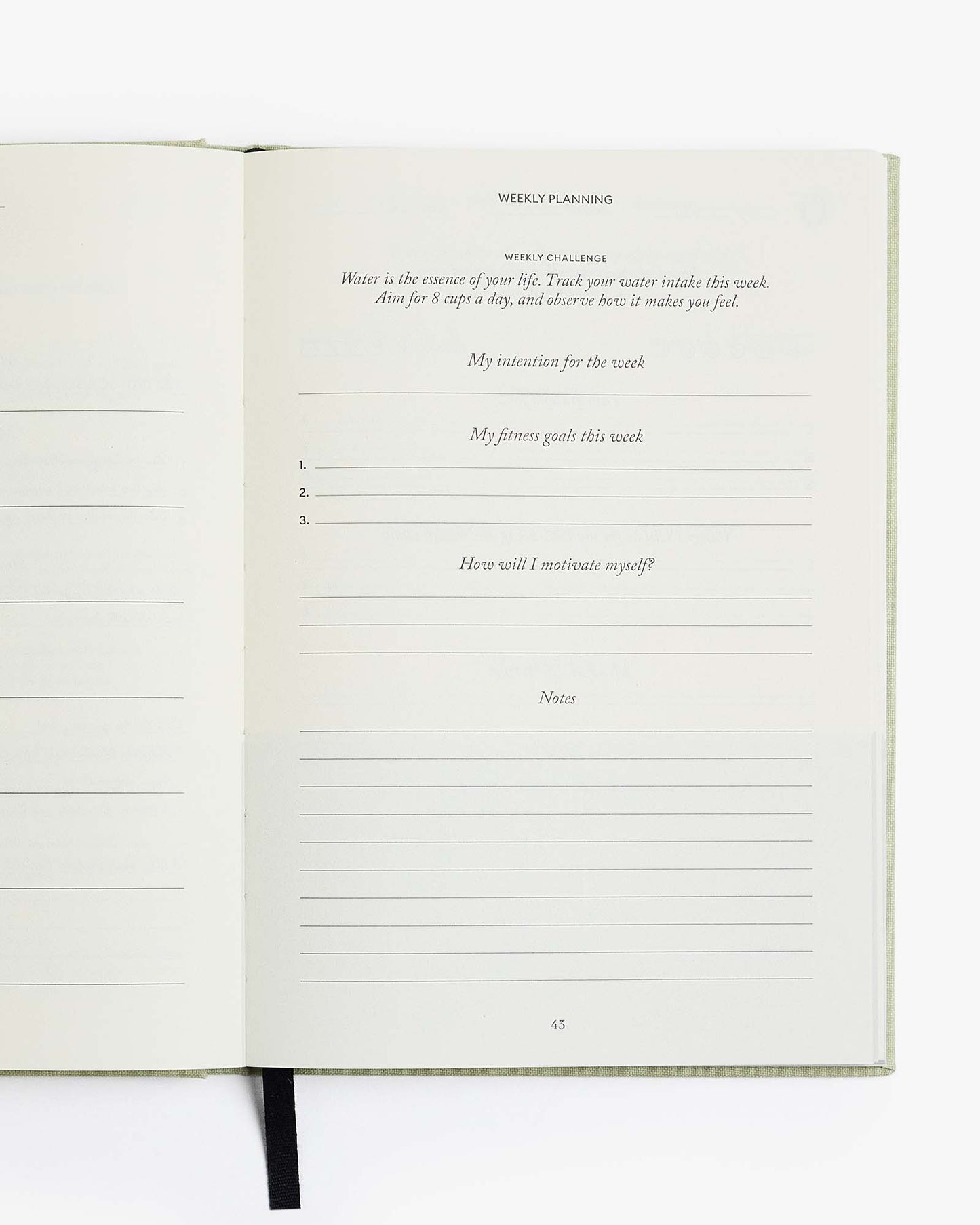 The Five Minute Journal ~ Fit Edition