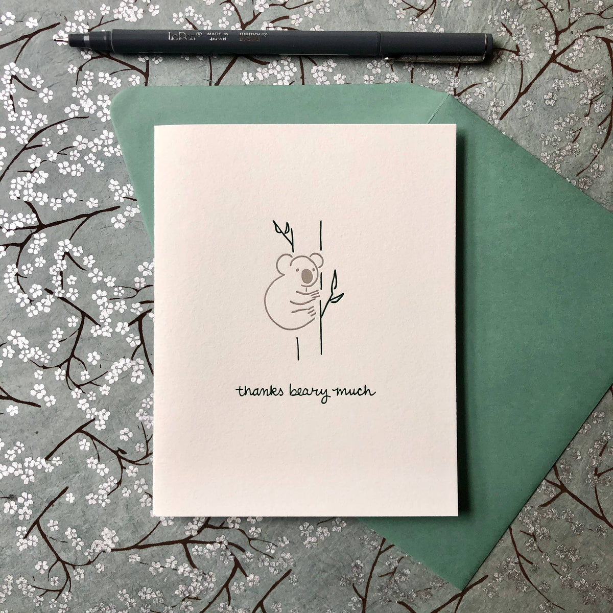 Appreciation Greeting Card ~ Thanks Beary Much