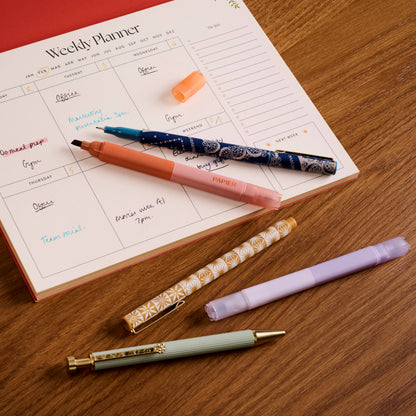 Mixed Pen & Highlighter Set of 5 ~ Solstice