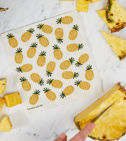 Swedish Dishcloth ~ Pineapples