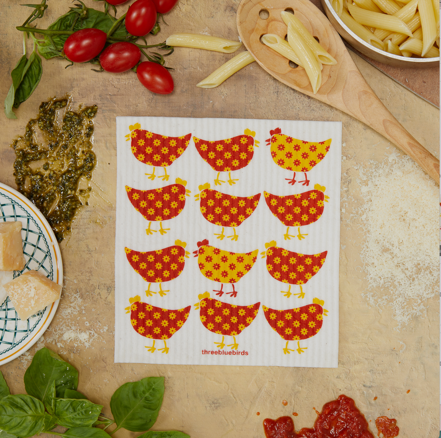 Swedish Dishcloth ~ Little Chickens