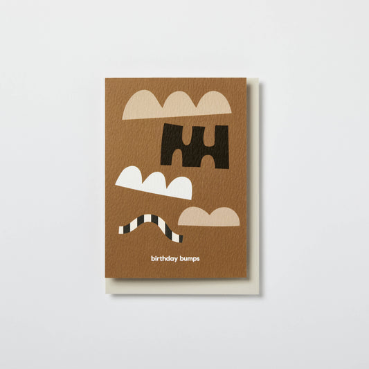 Birthday Greeting Card ~ Birthday Bumps