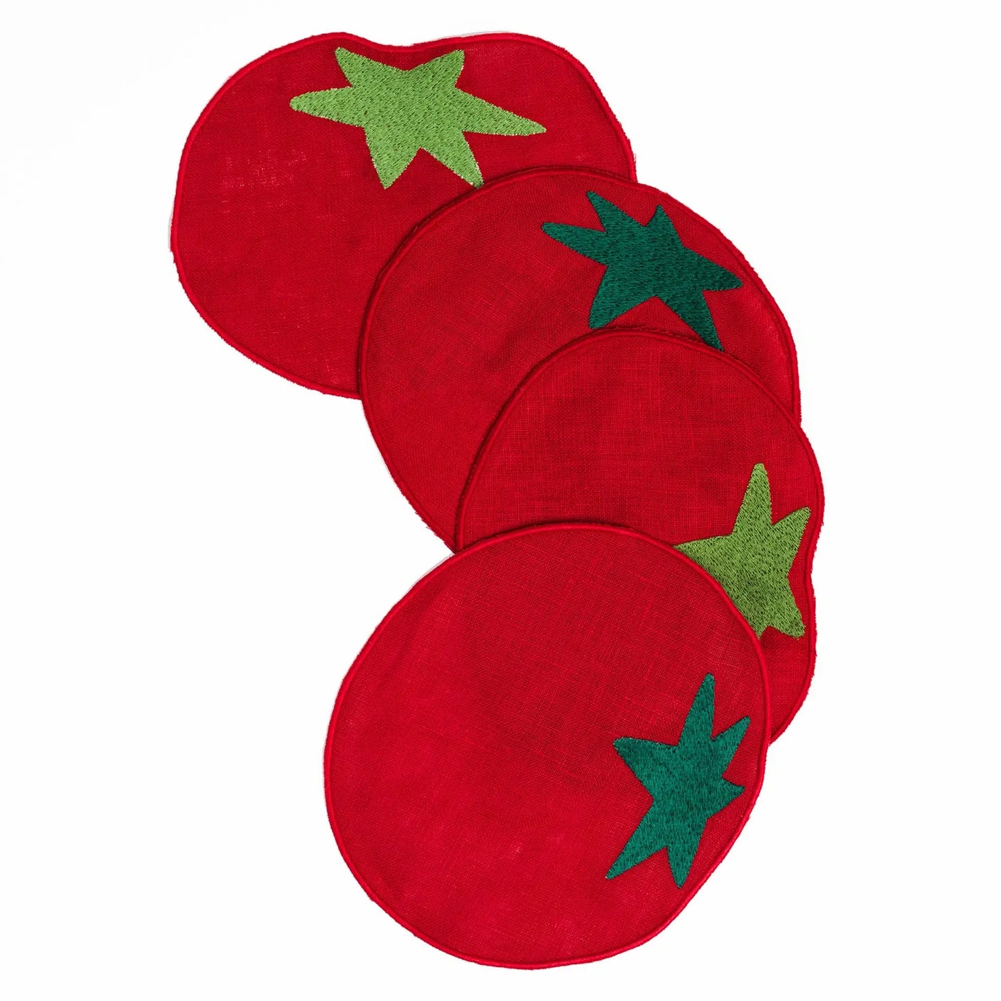 Cocktail Napkins ~ Tomato