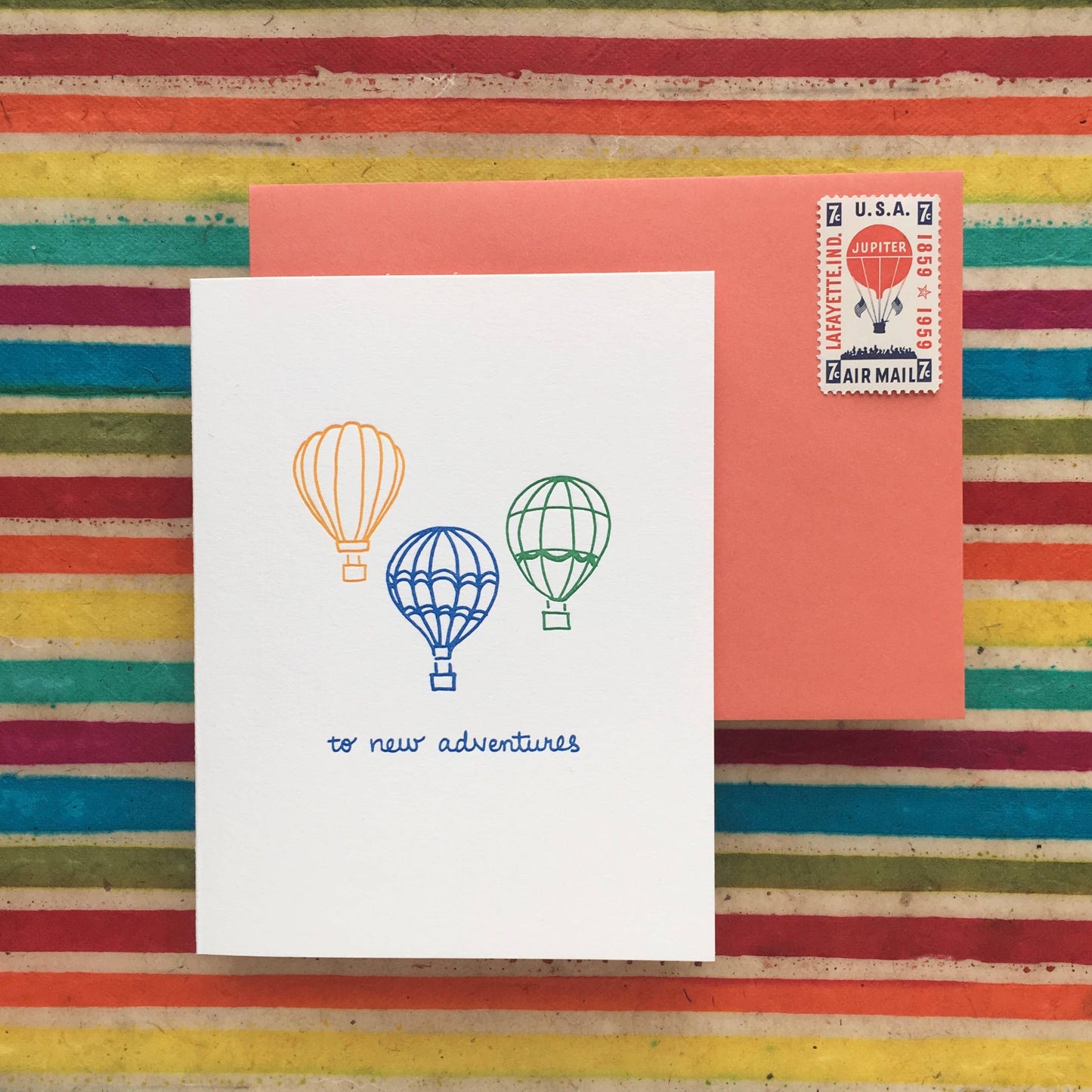 Congratulations Greeting Card ~ To New Adventures