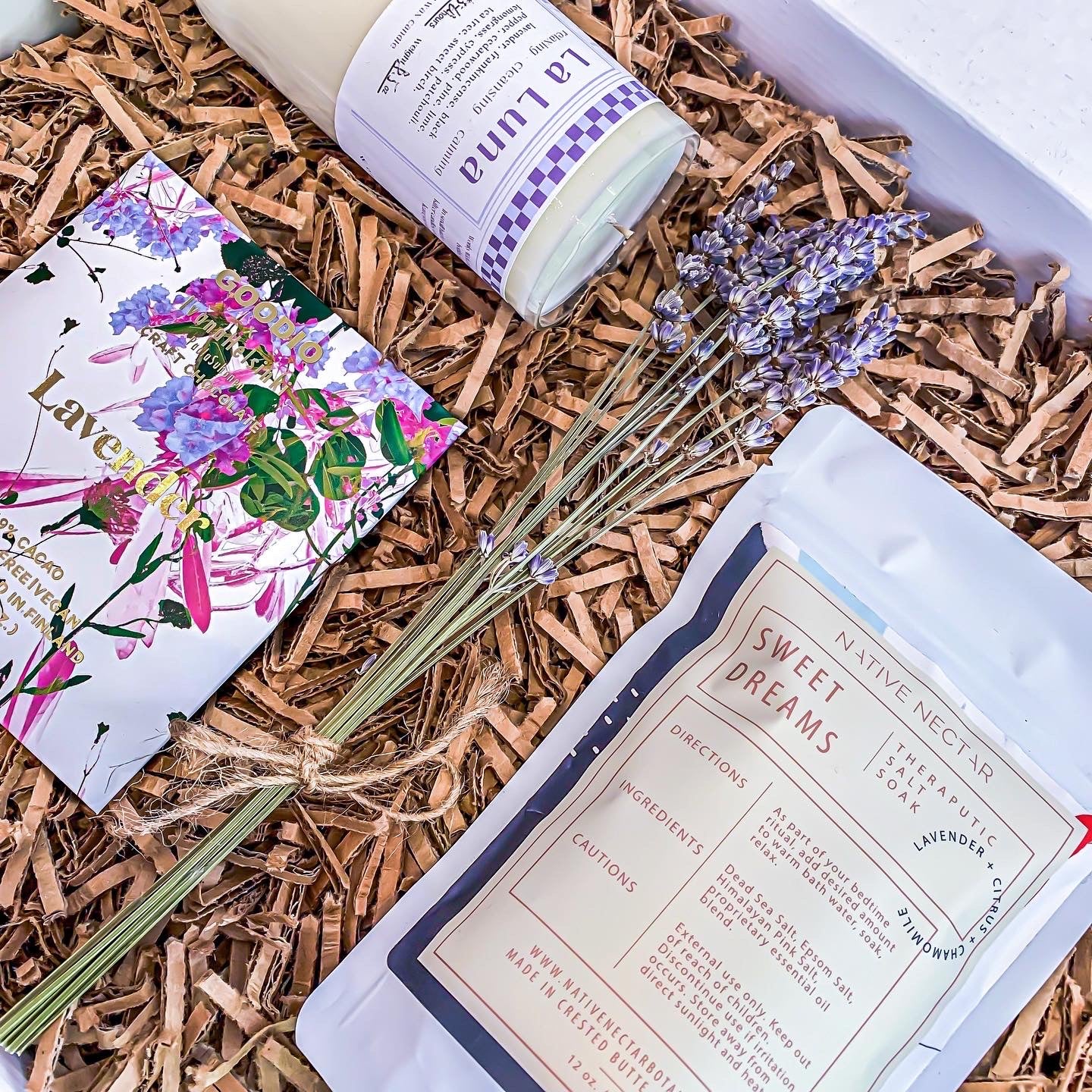 Lavender Themed Self-Care Set