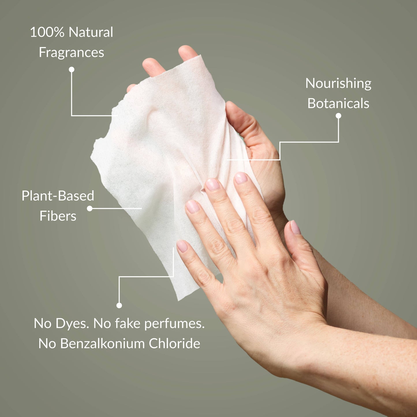 Eucalyptus Nourishing Hand Sanitizing Travel Wipes