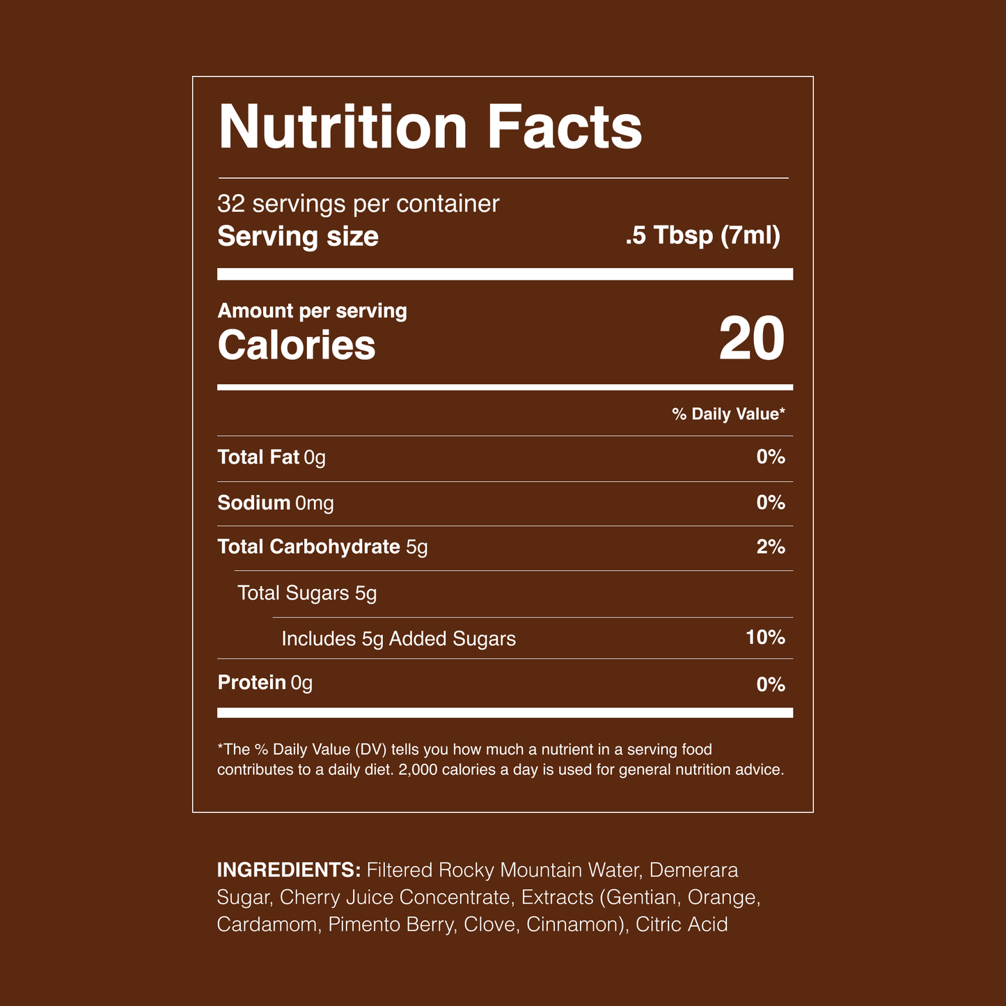 Old Fashioned Cocktail Syrup