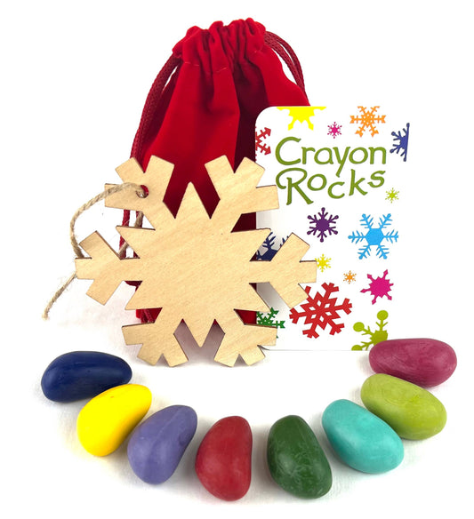 Holiday Crayons & Ornament Set