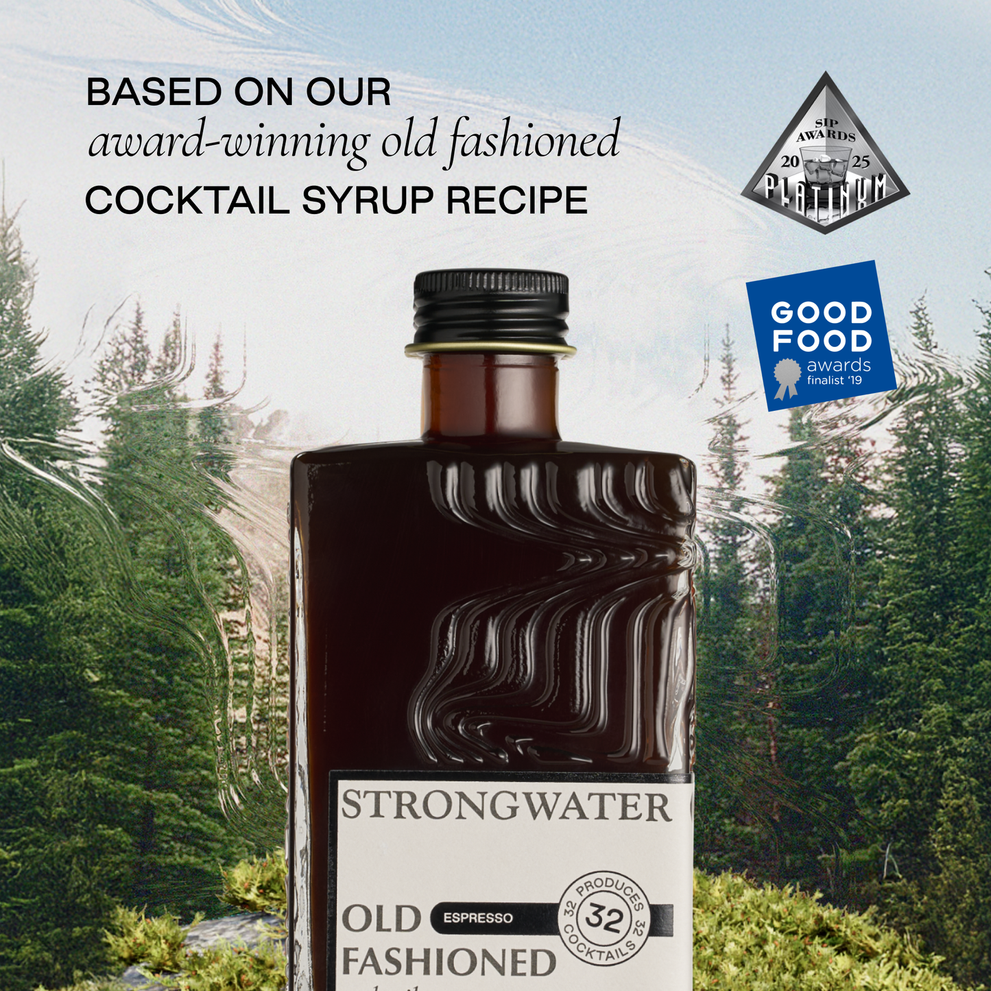 Old Fashioned Cocktail Syrup ~ Espresso