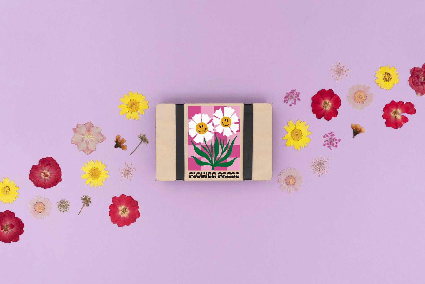 Pocket Flower Press - Happy Flower