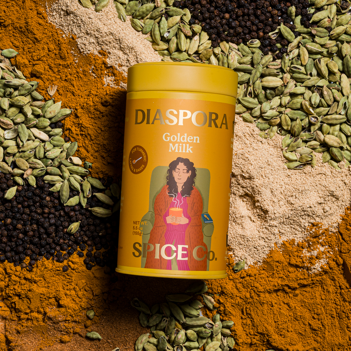 Golden Milk (Spice Blend) - For Turmeric Lattes & Baking