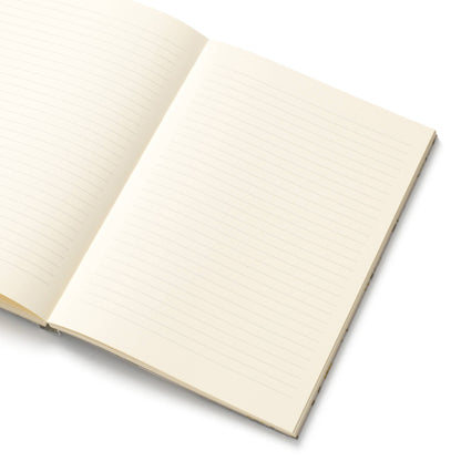 Lined Notebook, A5 Softcover - Floral Collage