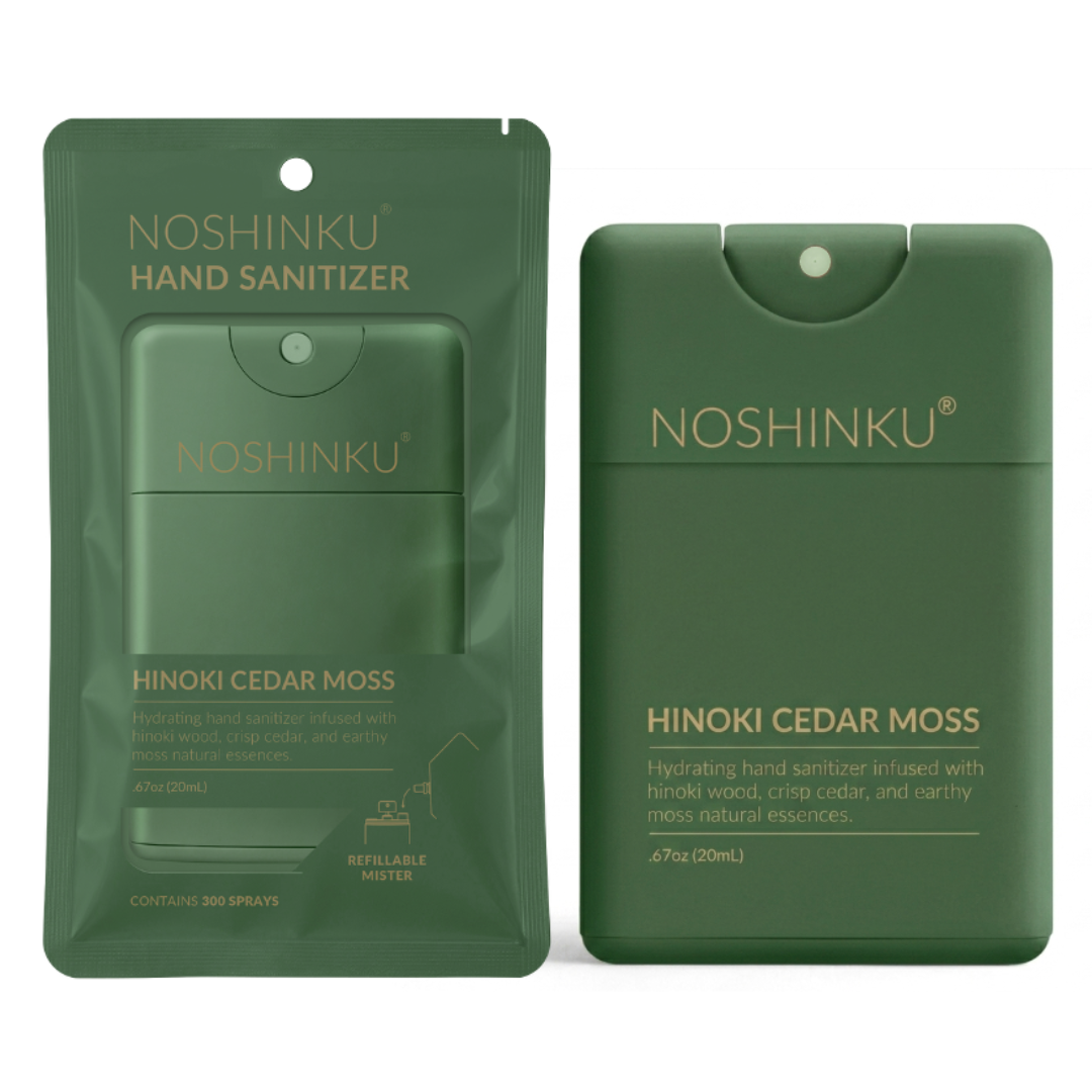 Pocket Hand Sanitizer ~ Hinoki Cedar