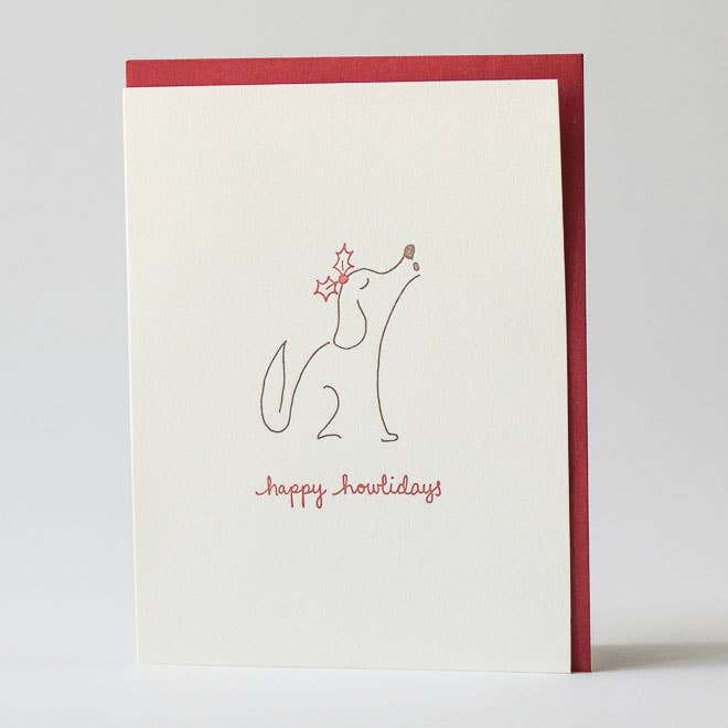 Holiday Greeting Card ~ Happy Howlidays