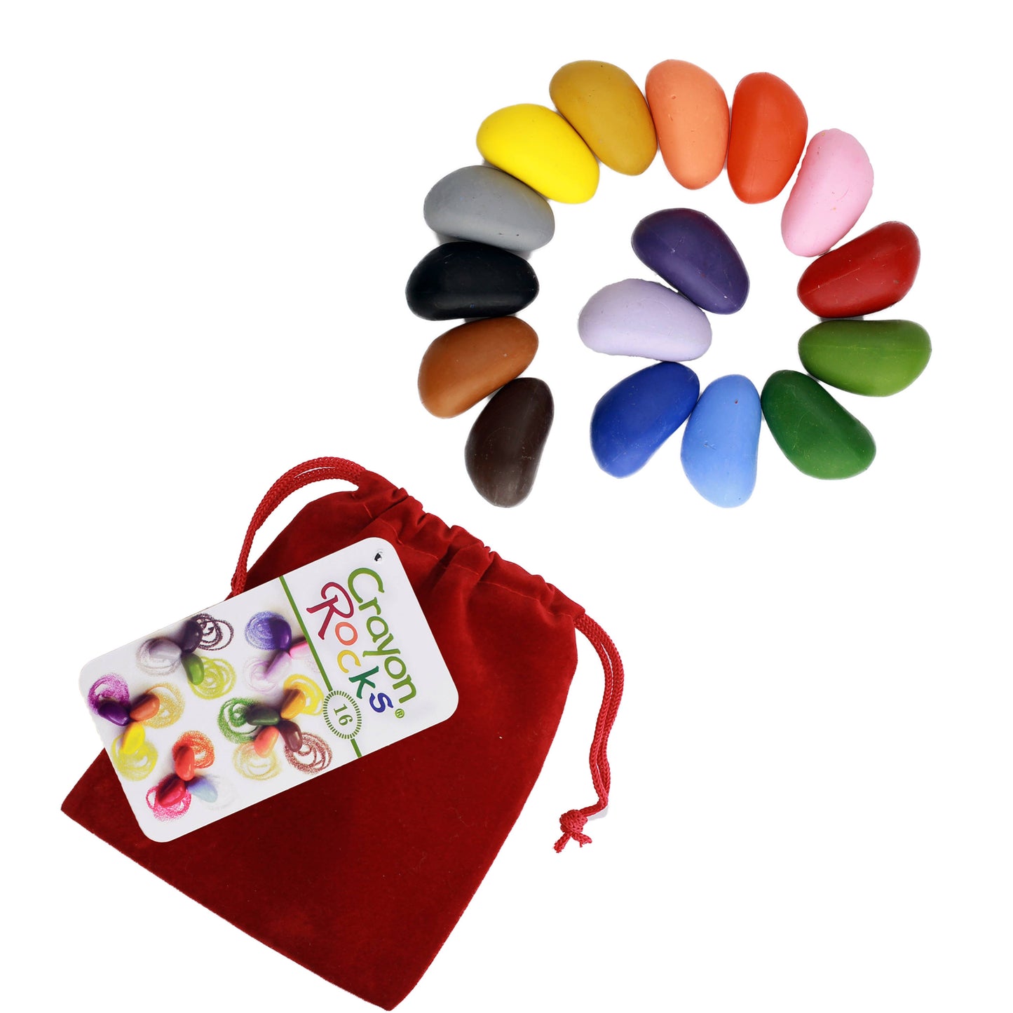 16 Colors in a Red Velvet Bag