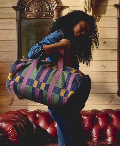 Duffel Bag ~ Lattice Canvas